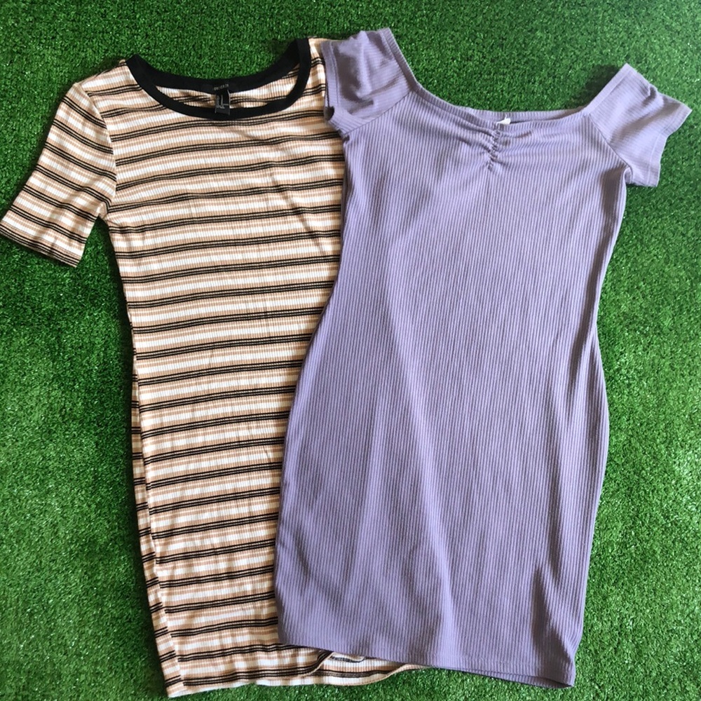 Forever 21 and generic style set of body com dresses